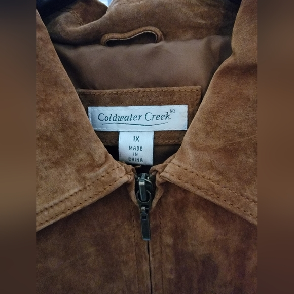 Leather Women's Coat - Picture 2 of 3